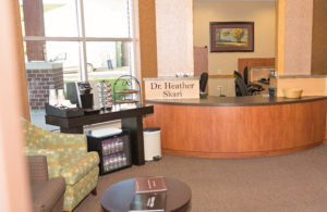 Photo of front desk